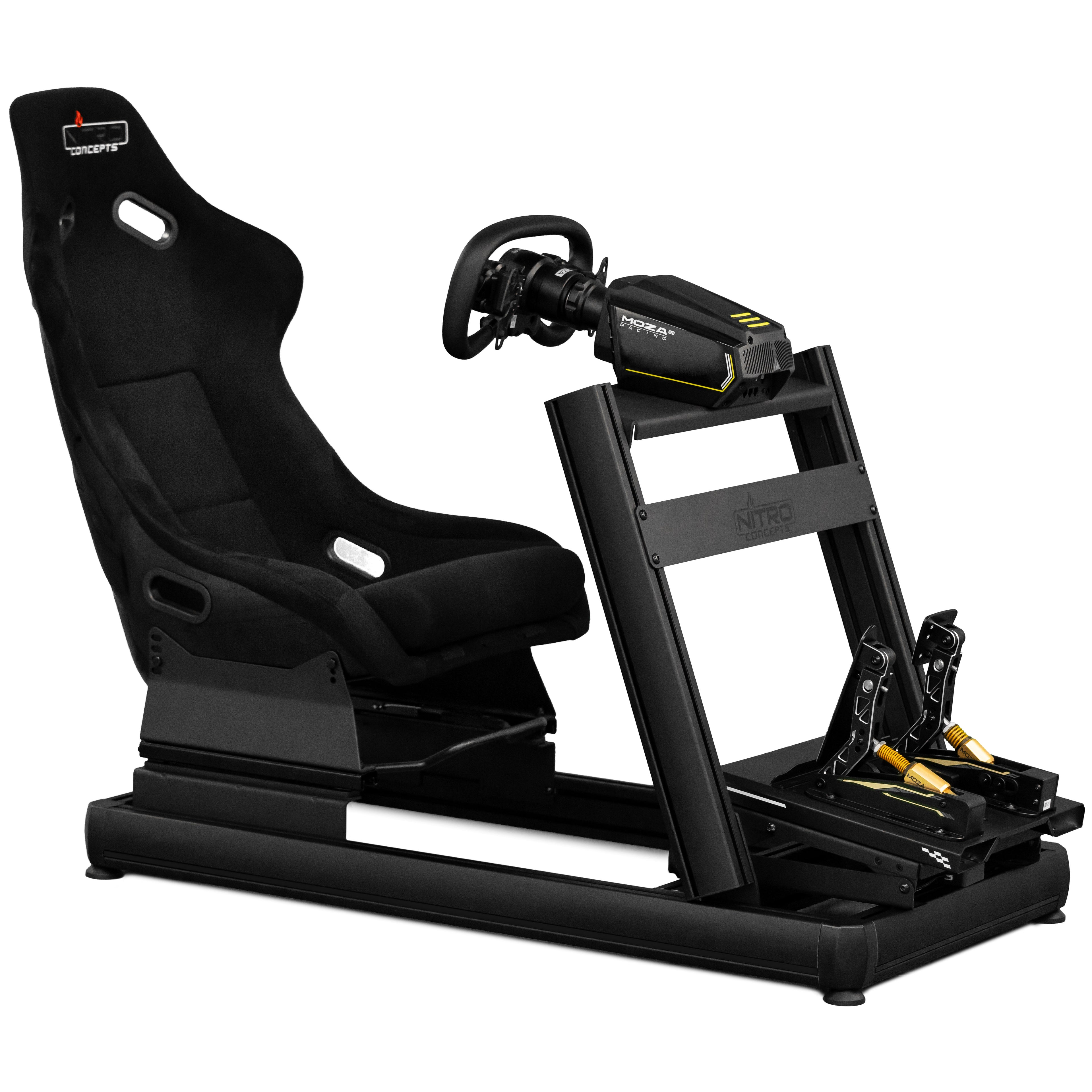 Nitro Concepts E-Racer kompakt aluminiumram