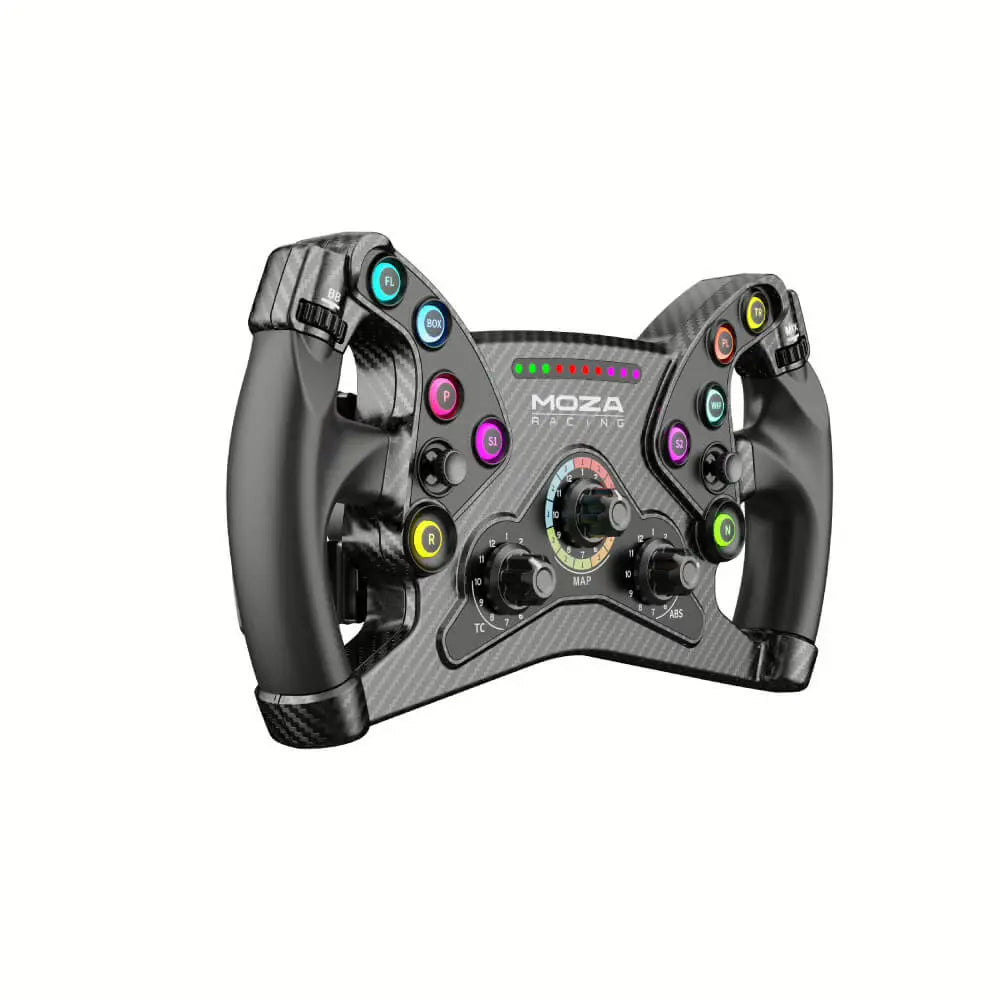 MOZA KS 300 mm GT wheel viewed from the front