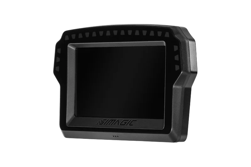 Simagic MagicDash 4 Racing Dashboard – angled front view