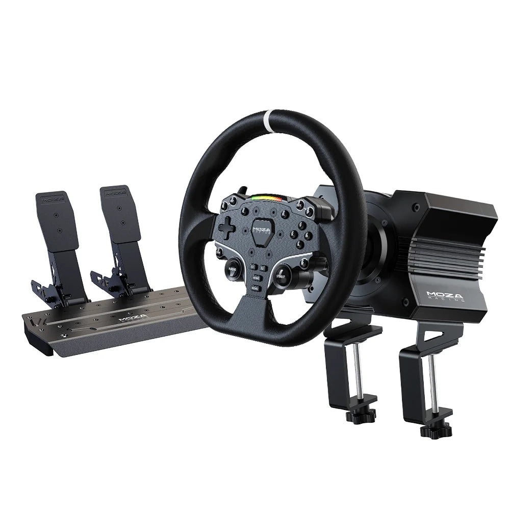 SimEdge Startkit – Cockpit, Ratt & Pedaler