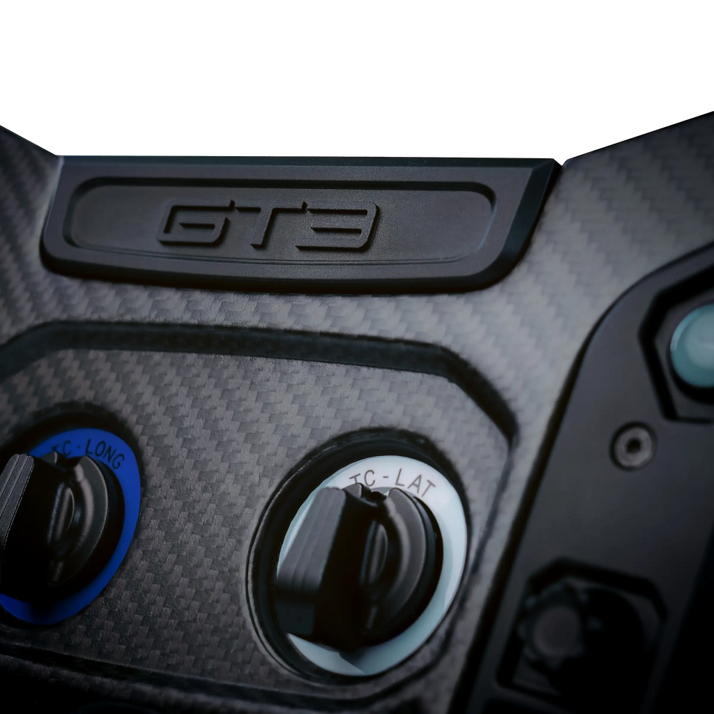 Detail of the Ford licensing on the VPG Mustang GT3