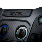 Detail of the Ford licensing on the VPG Mustang GT3