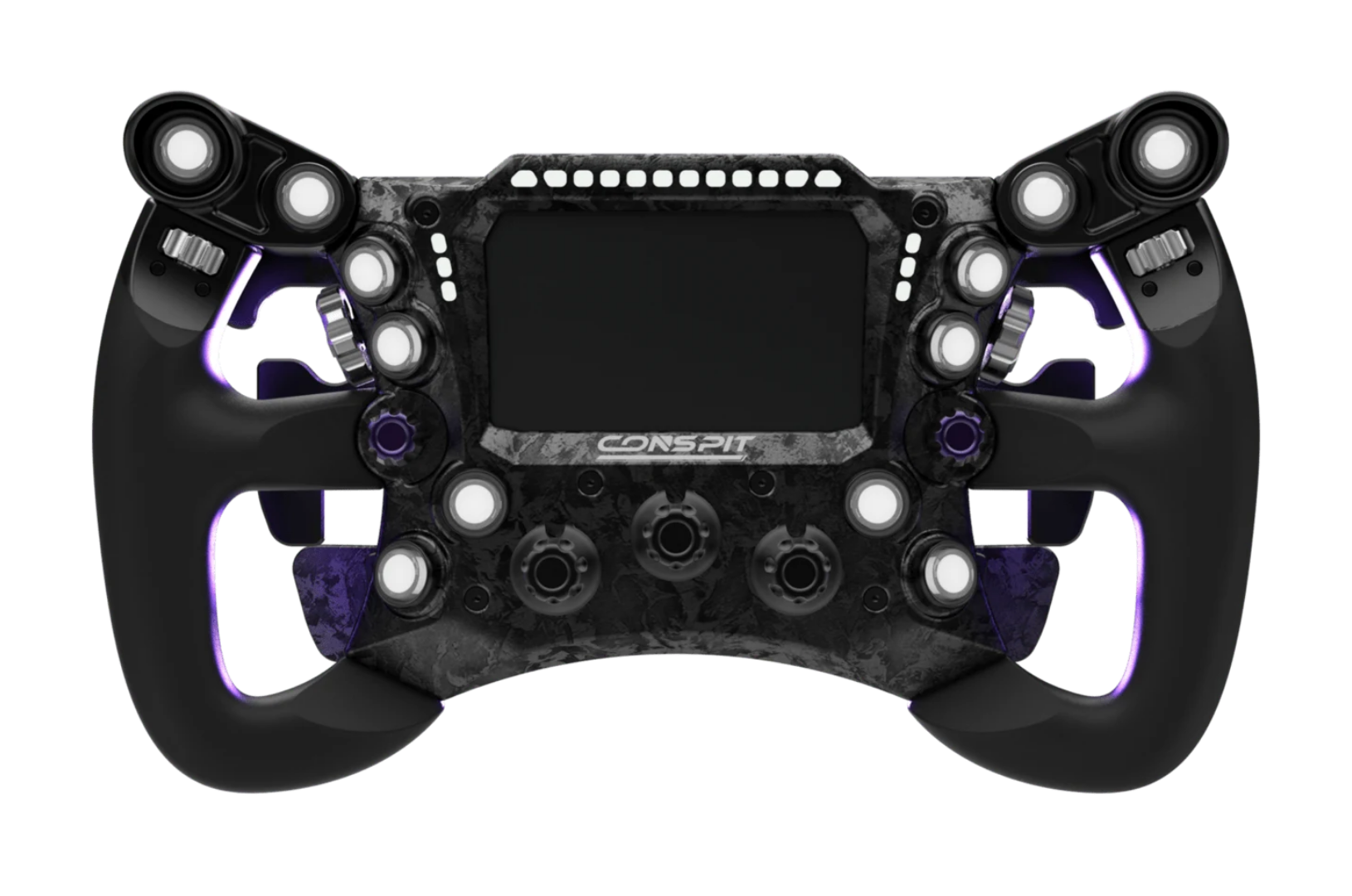 CONSPIT 290 GP simracingratt framifrån med släckt display