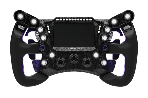 CONSPIT 290 GP simracingratt framifrån med släckt display