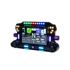 CONSPIT CSD Dashboard i vinklad vy med aktiv telemetridisplay