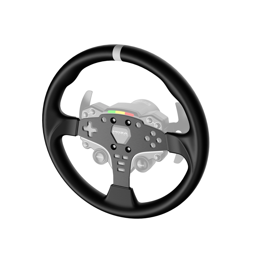 MOZA 12-inch Round Wheel Mod for ES – produktbild 3