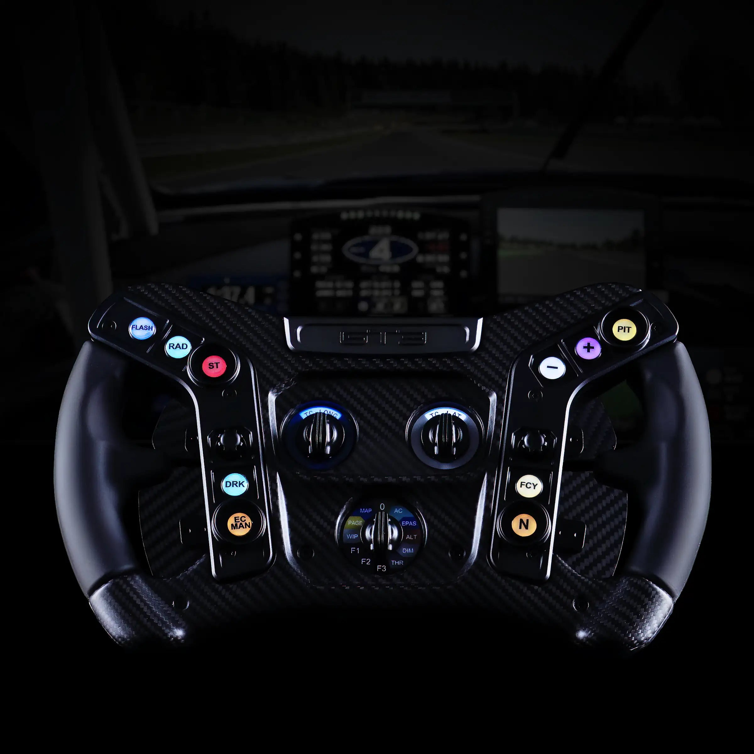 VPG Mustang GT3 in dark studio lighting