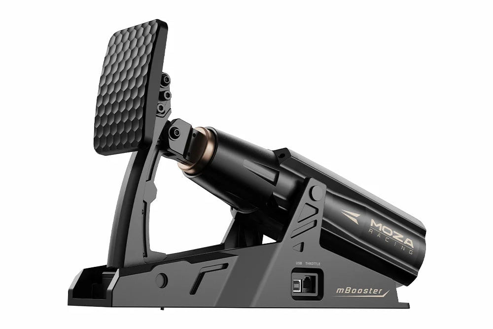 MOZA mBooster Active Pedal, Dynamic Force Feedback