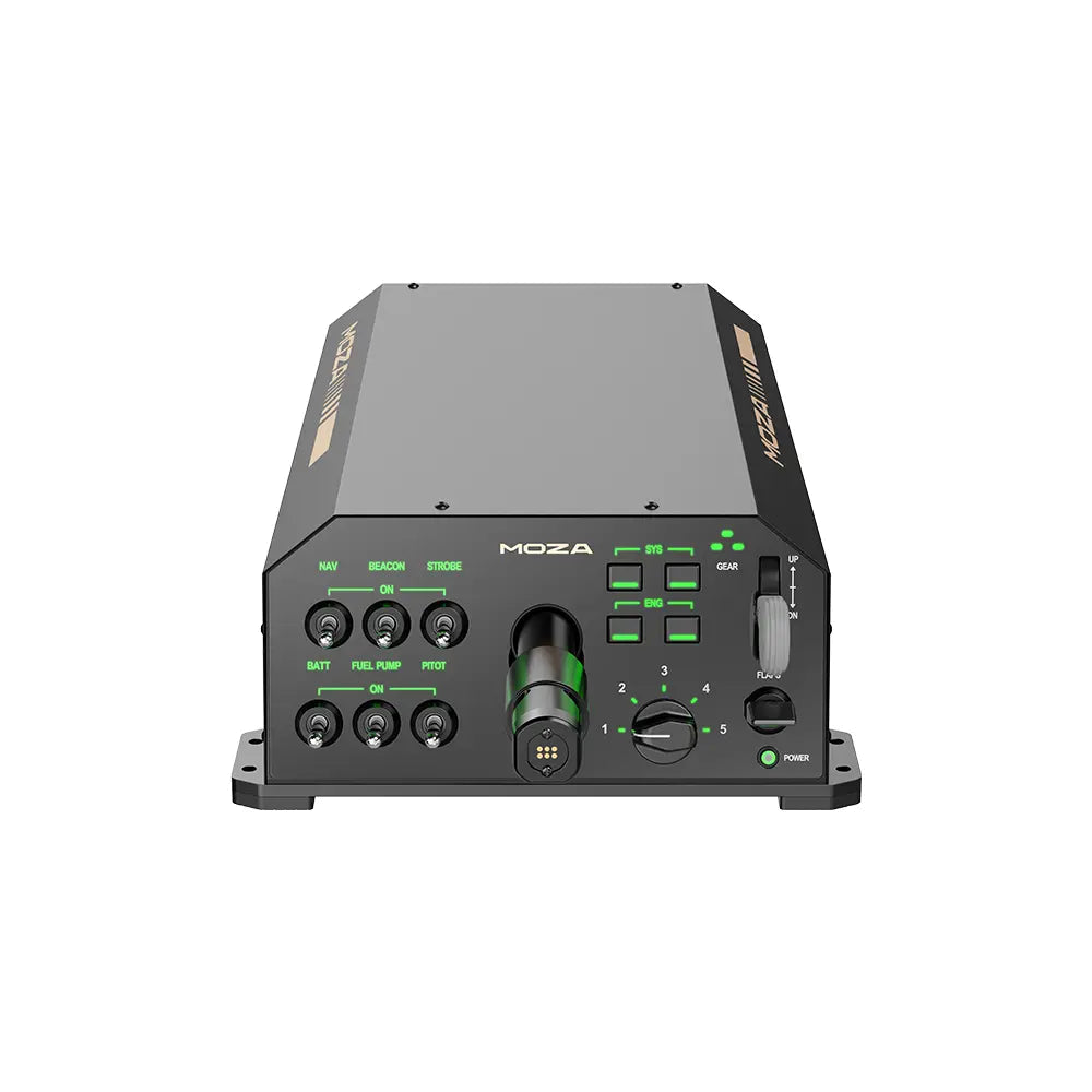 MOZA AY210 Force Feedback Yoke Base AS011 framifrån