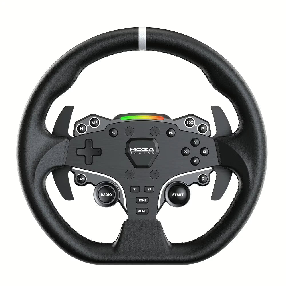 MOZA ES 280 mm-ratt som ingår i R5 Racing Bundle