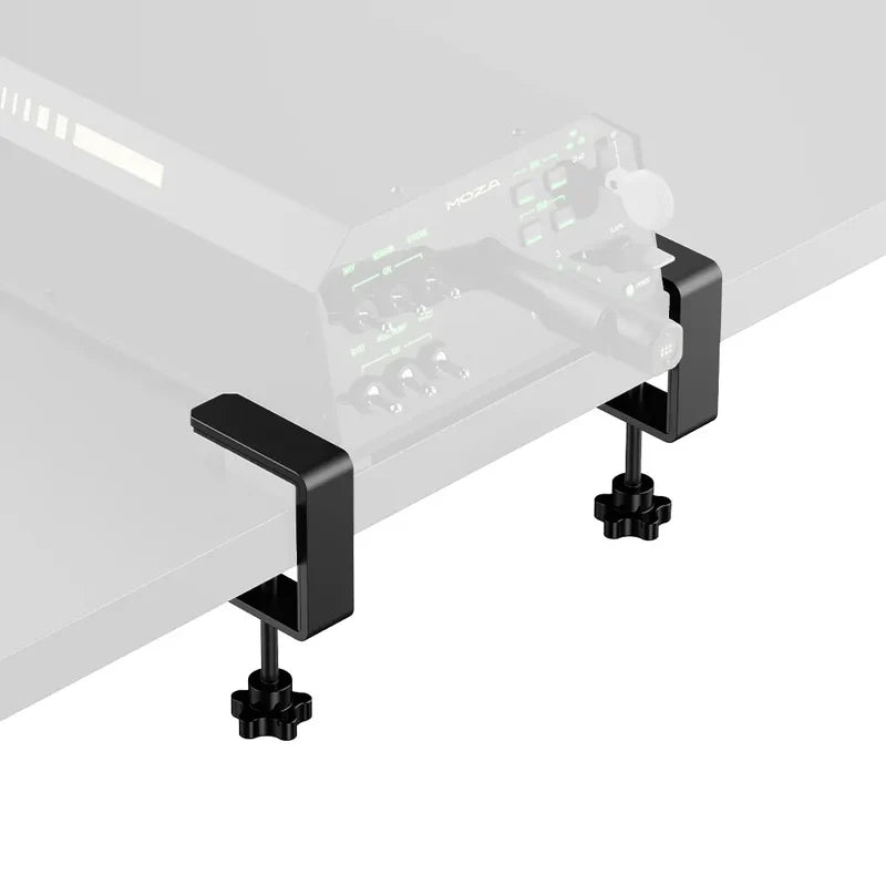 MOZA Table Clamp for Yoke AS013 monterad med AY210-yokebas