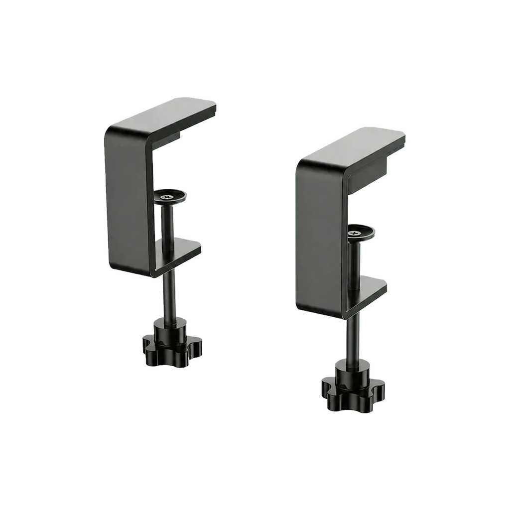 MOZA Table Clamp for Yoke AS013 – två bordsklämmor framifrån
