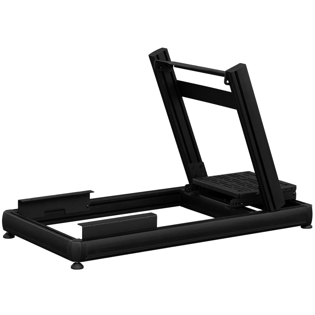 Nitro Concepts E-Racer med monterad simracingutrustning