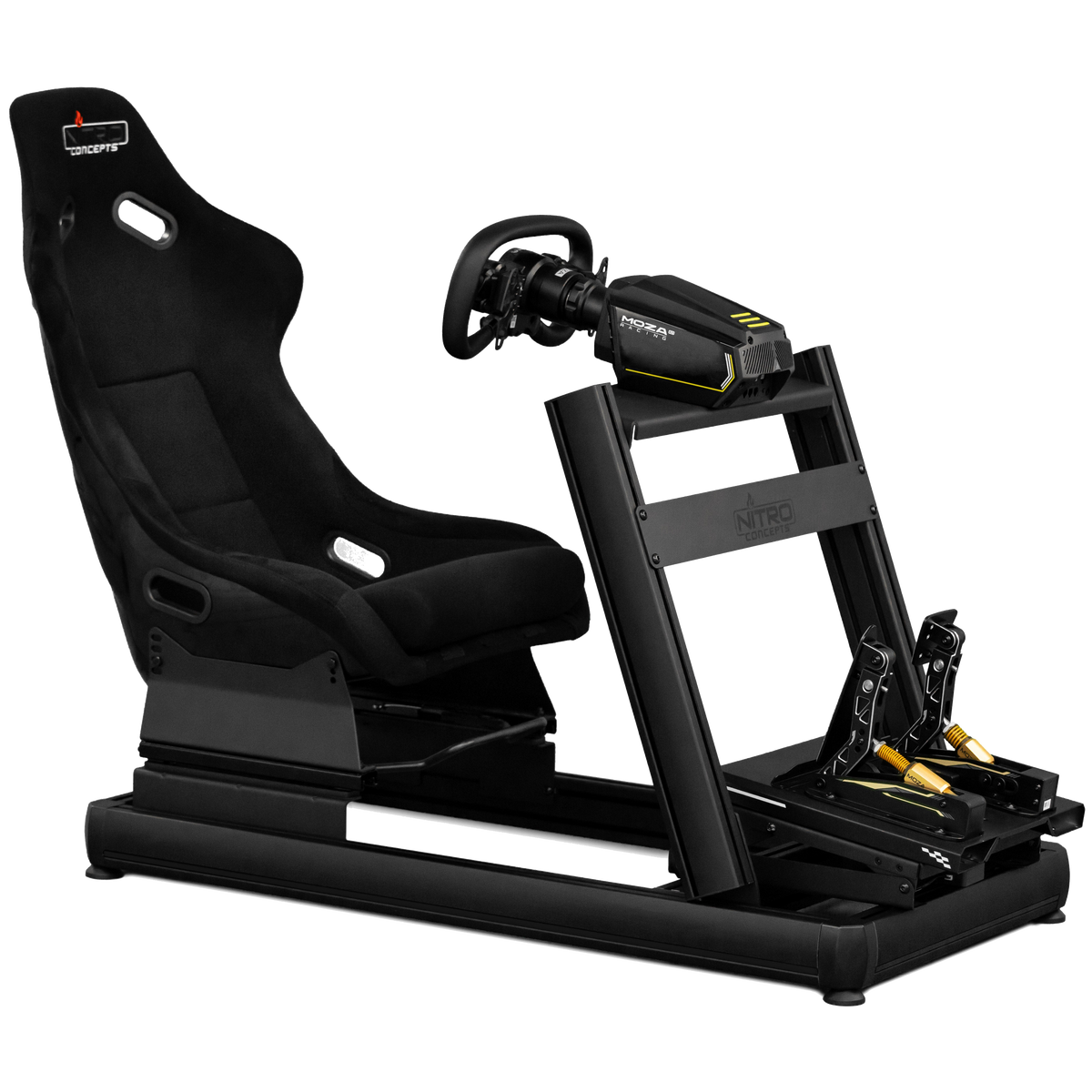 Nitro Concepts R300 monterad på E-Racer