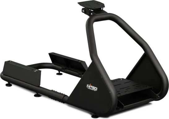Nitro Concepts S-Racer stålcockpit snett bakifrån