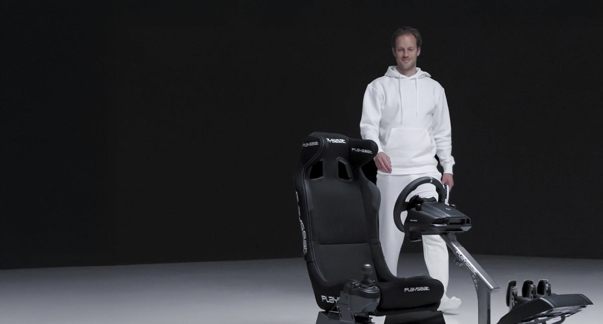 Körställning och komfort i Playseat Evolution Pro Black ActiFit