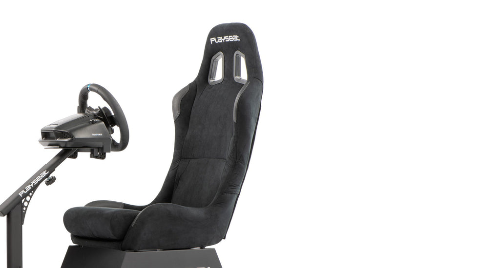 Ergonomisk Racing Suède-sits på Playseat Evolution