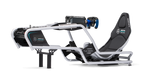 Playseat Formula Intelligence Mercedes-AMG F1 med Fanatec Direct Drive sedd från sidan