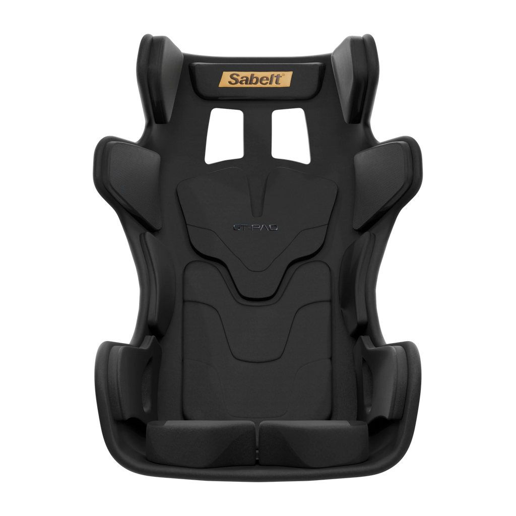 Sabelt GT PAD Deep Black XL racingstol framifrån