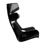 Sabelt GT PAD Deep Black XL racingstol i sidoprofil, vy 1