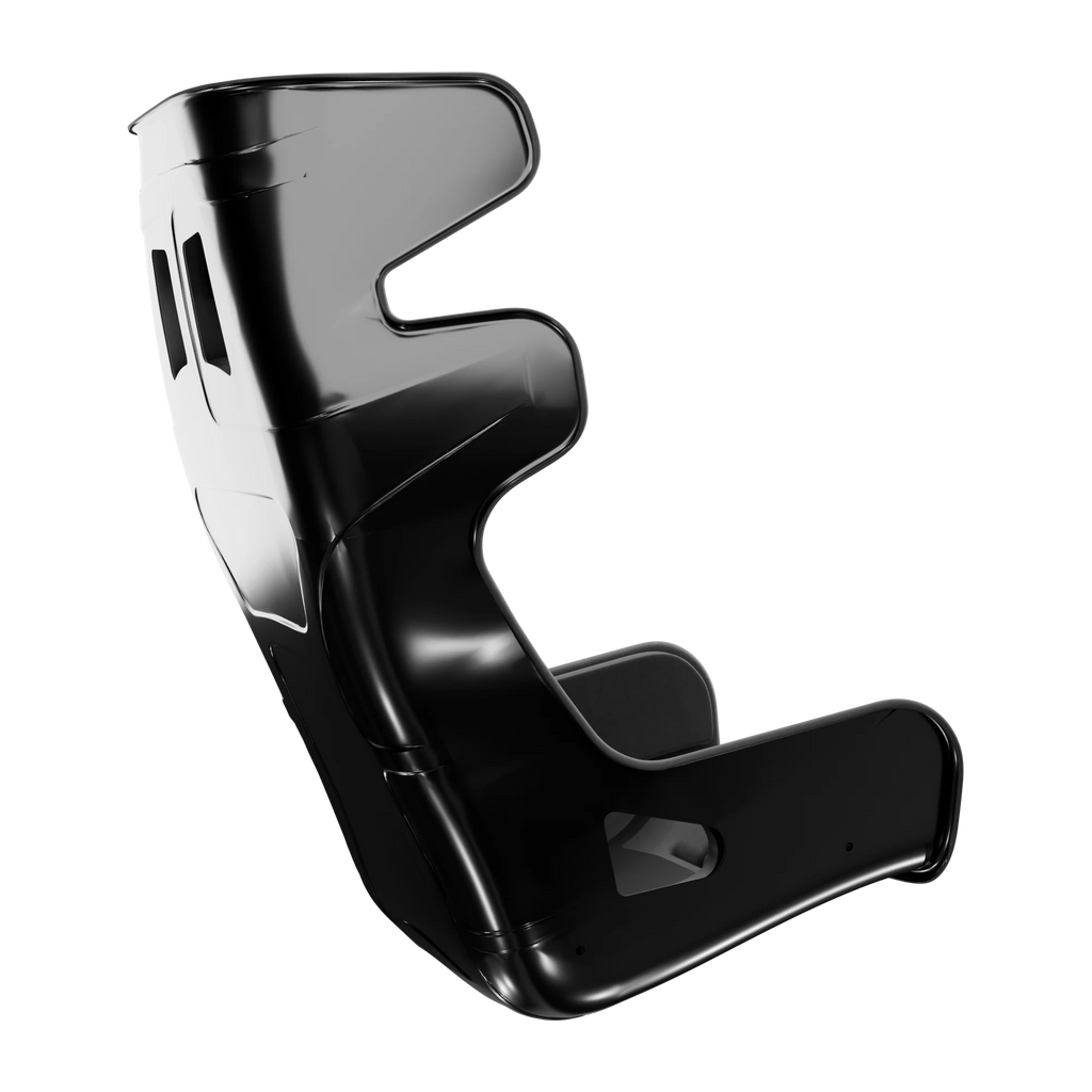 Sabelt GT PAD Deep Black XL racingstol snett bakifrån, vy 1