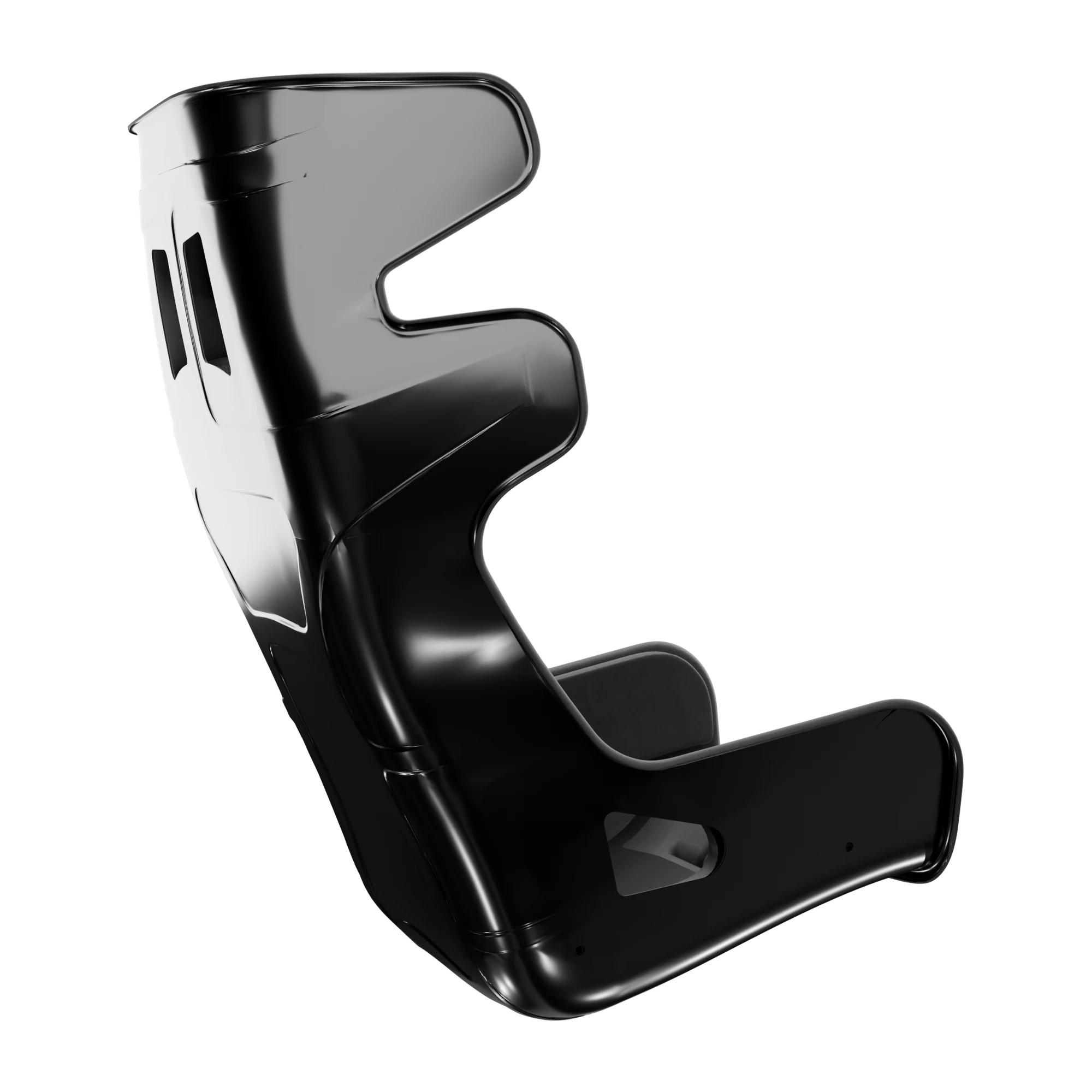 Sabelt GT PAD Deep Black XL racingstol snett bakifrån, vy 1