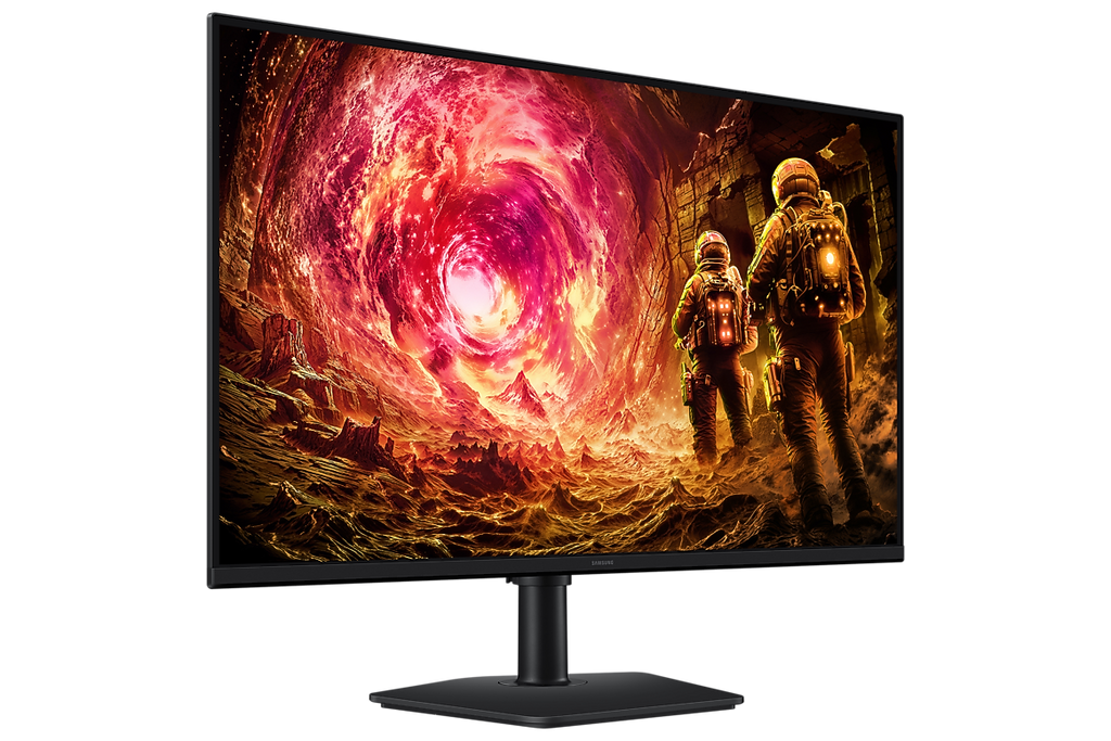 Samsung Odyssey G5 G50F snett från vänster