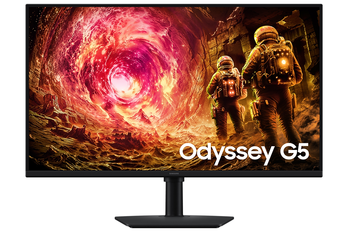 Samsung Odyssey G5 G50F 32 tum framifrån