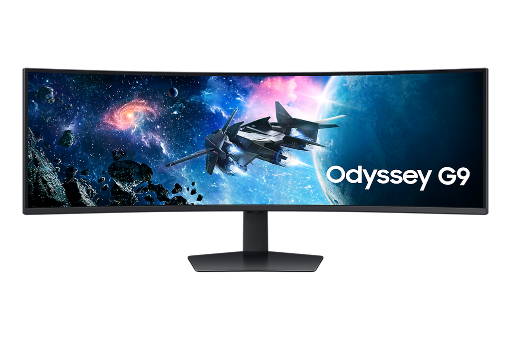 Samsung Odyssey G9 G95C 49 tum framifrån