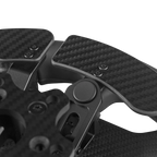 Detail of the carbon fibre and controls on the VPG Mustang GT3