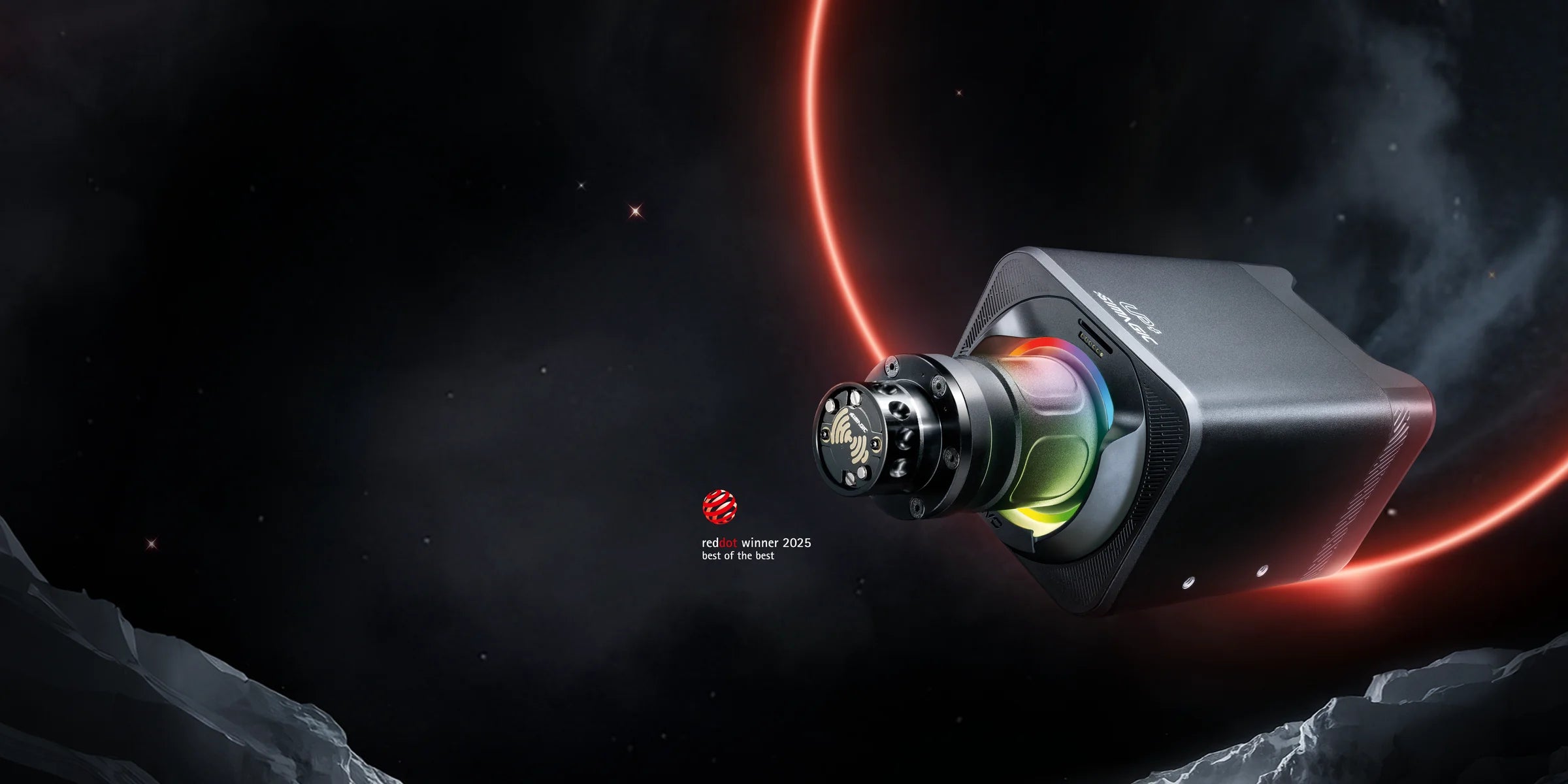 Simagic Alpha EVO sim racing wheelbase – direct drive servomotor för gaming simulatorkörning