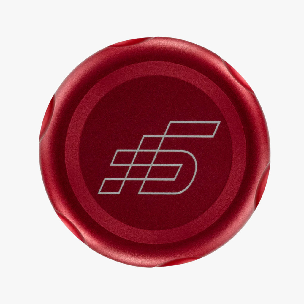 Simagic P-HPR GT haptikmodul sedd ovanifrån med Simagic-logotyp