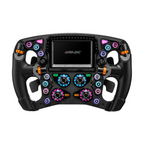 Simagic ZEUS Formula Steering Wheel – front view with telemetry display

