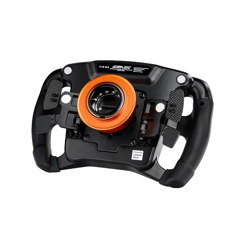Simagic ZEUS Formula Steering Wheel – rear view angle