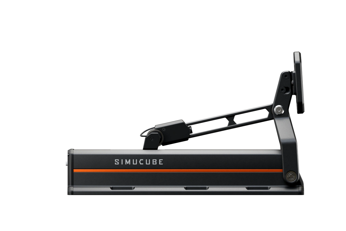Simucube ActivePedal Pro sedd från sidan