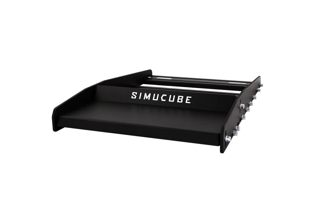 Simucube Baseplate sedd framifrån från vänster